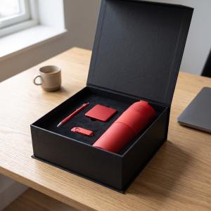 Termos Ayna Usb ve Kalem VIP Hediye Seti