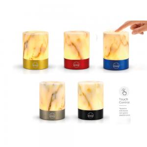 Doğal Taş Dokulu Mermer Lamba