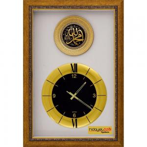 Saatli Duvar Tablosu ( 41,5 x 65 cm )