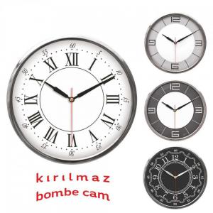 Metal Duvar Saati ( 320 mm )