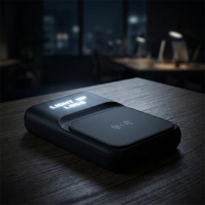 Işıklı Logo Hızlı Wireless Şarj Magsafe 10000 mAh