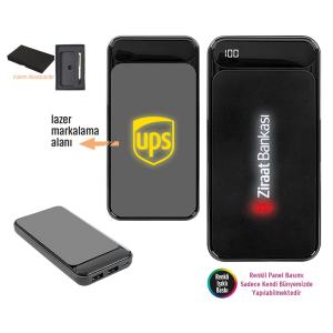 KAUÇUK IŞIK KAZIMA POWERBANK 10.000 Mah