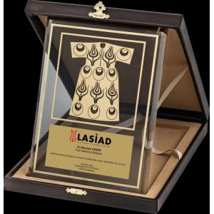 Altın Yaldız Kristal Plaket